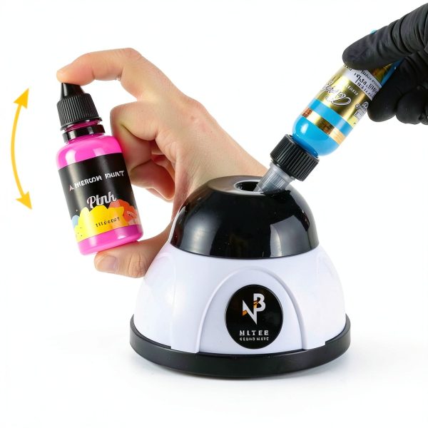 Mini Vortex Mixer NBTA2 7000 RPM Lab Paint Mixer with Touch-7