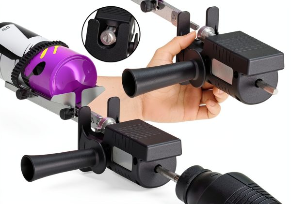 Drill-Powered Paint Shaker Mount Huizhou 20 Steel Balls Adapter-4