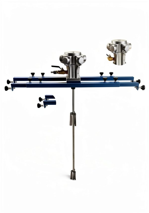 Pneumatic Paint Mixer, 265 Gallon IBC Air Agitator, Bracket Mixer, Folding Propeller, Paint Stirring Machine Mix Tool, Special for IBC Ton Barrels-1